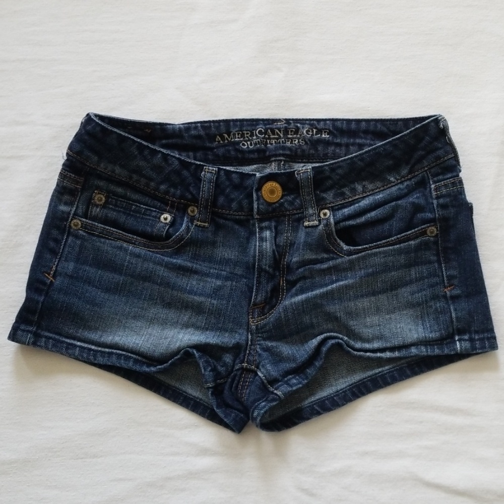 American Eagle Blue Jean Stretch shorts